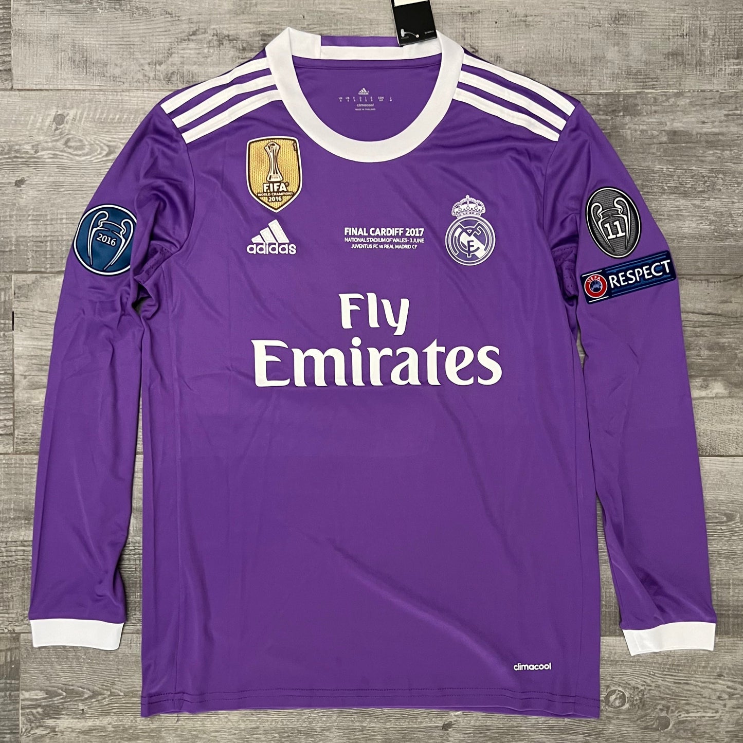 2016-17 - REAL MADRID EXTERIEUR MANCHES LONGUES | RETRO